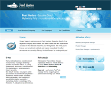 Tablet Screenshot of pearl-hunters.pl